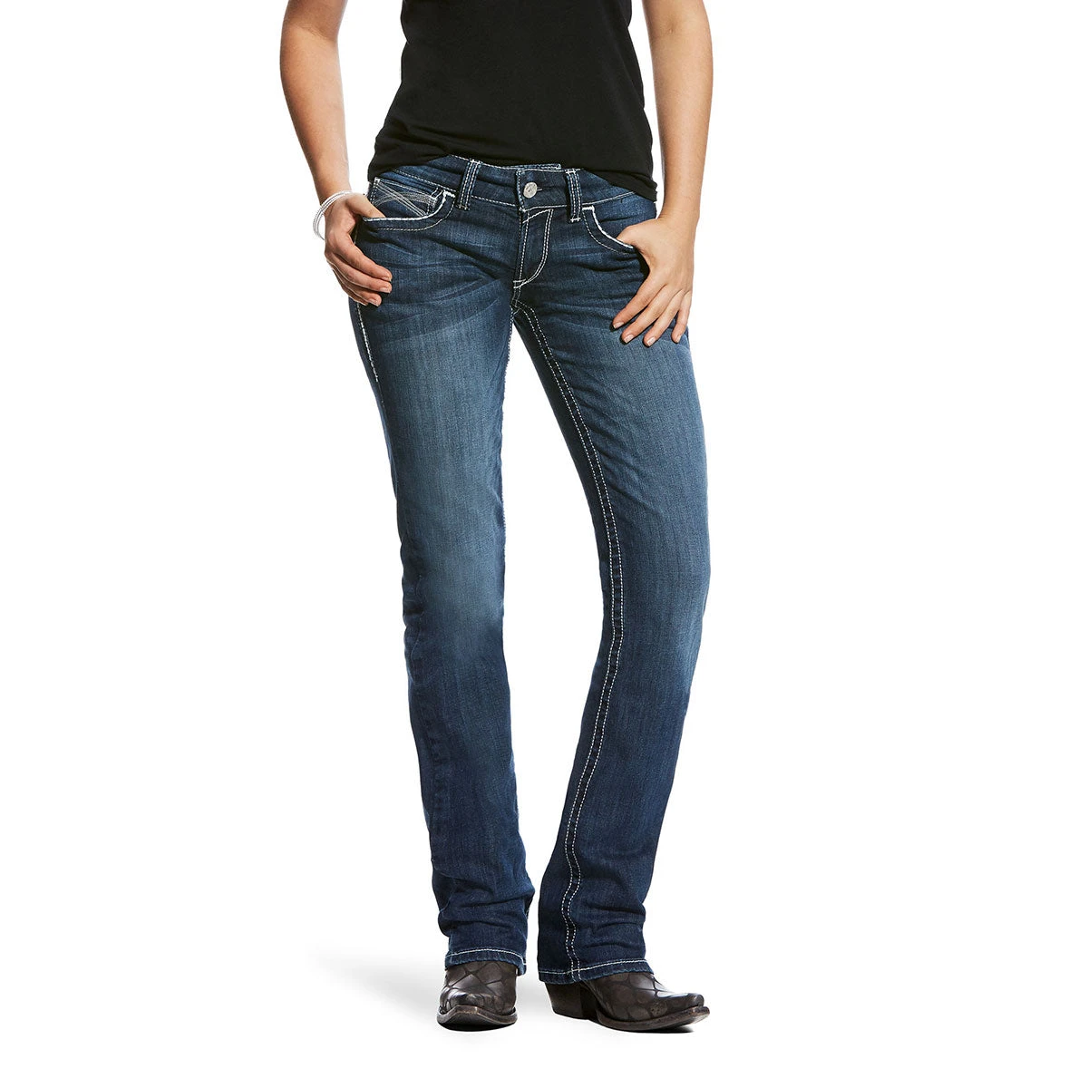 Ariat REAL Ivy Stretch Straight Leg Ladies Jean - Plus
