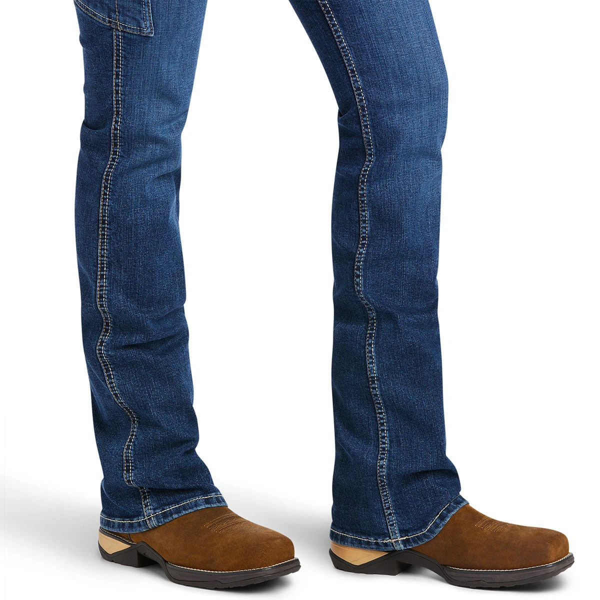 Ariat Rebar Riveter Straight Leg Ladies Jeans - Image 3