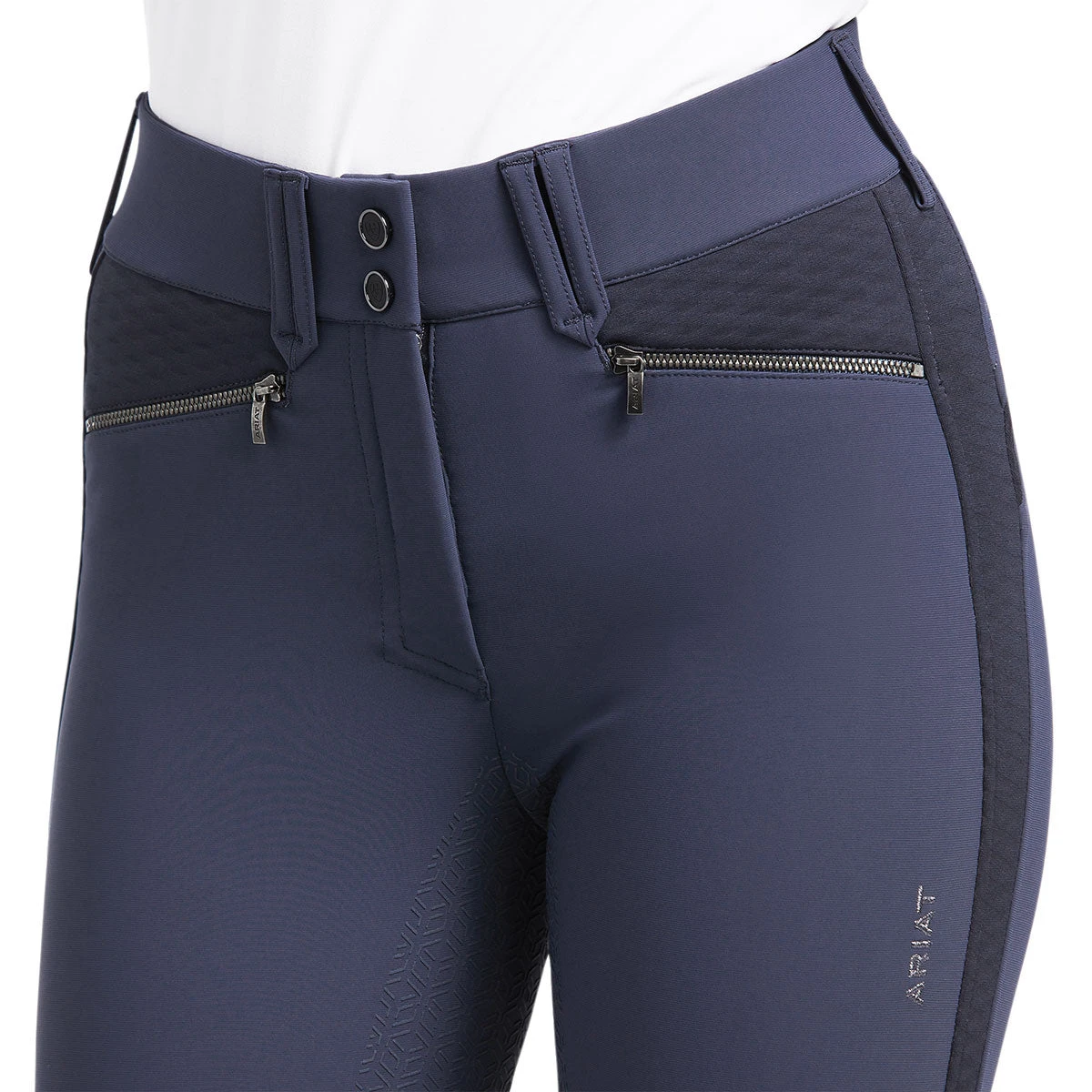 Ariat Tri Factor X Bellatrix Full Seat Ladies Breech- Night - Image 3