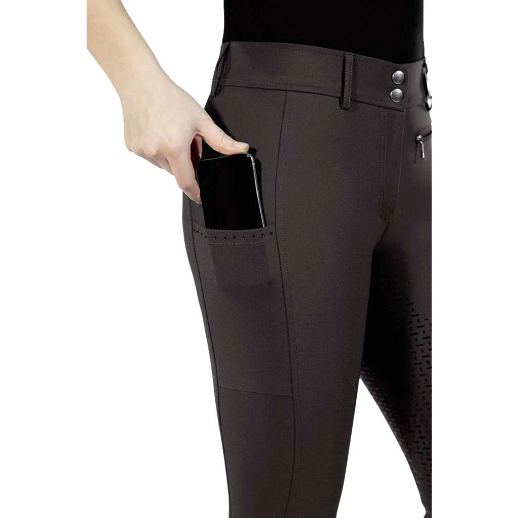 HKM Lea Grip Full Seat Ladies Breech - Image 2