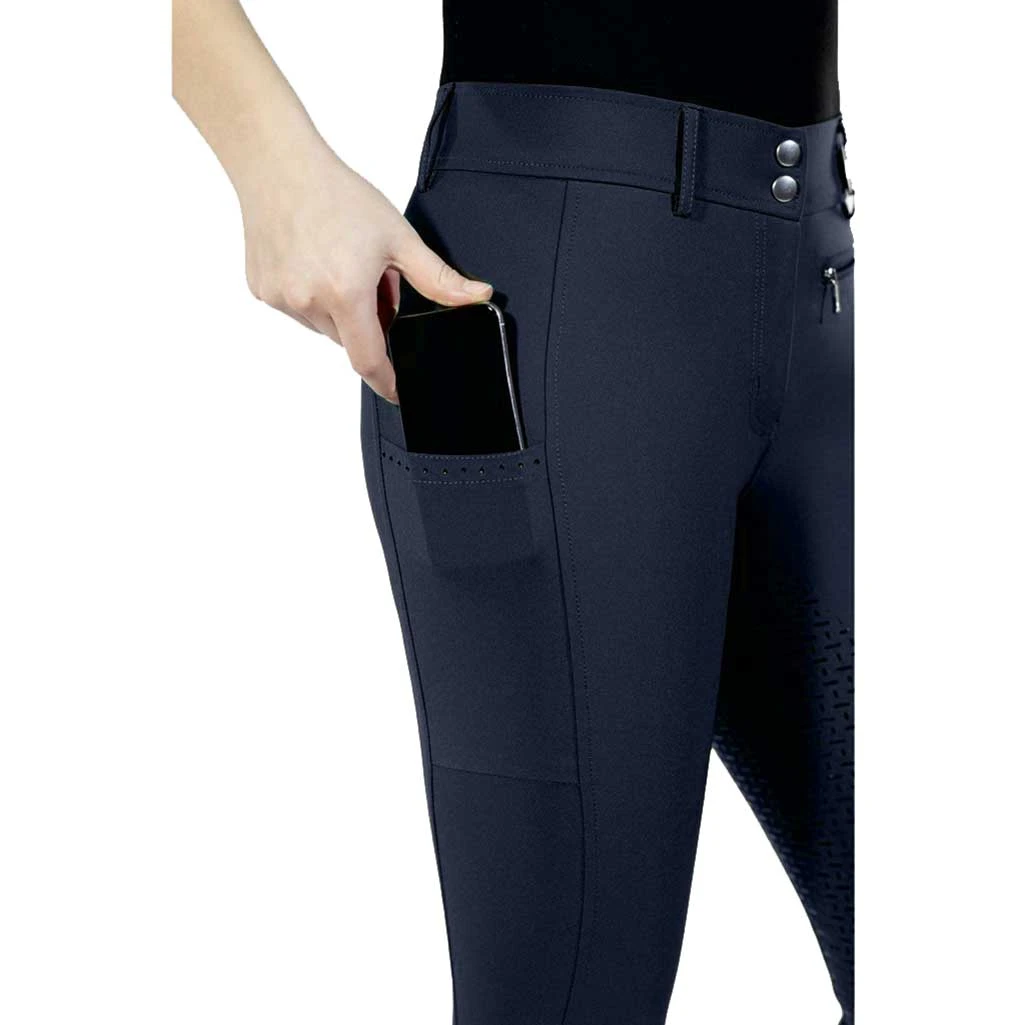 HKM Lea Grip Full Seat Ladies Breech - Image 5