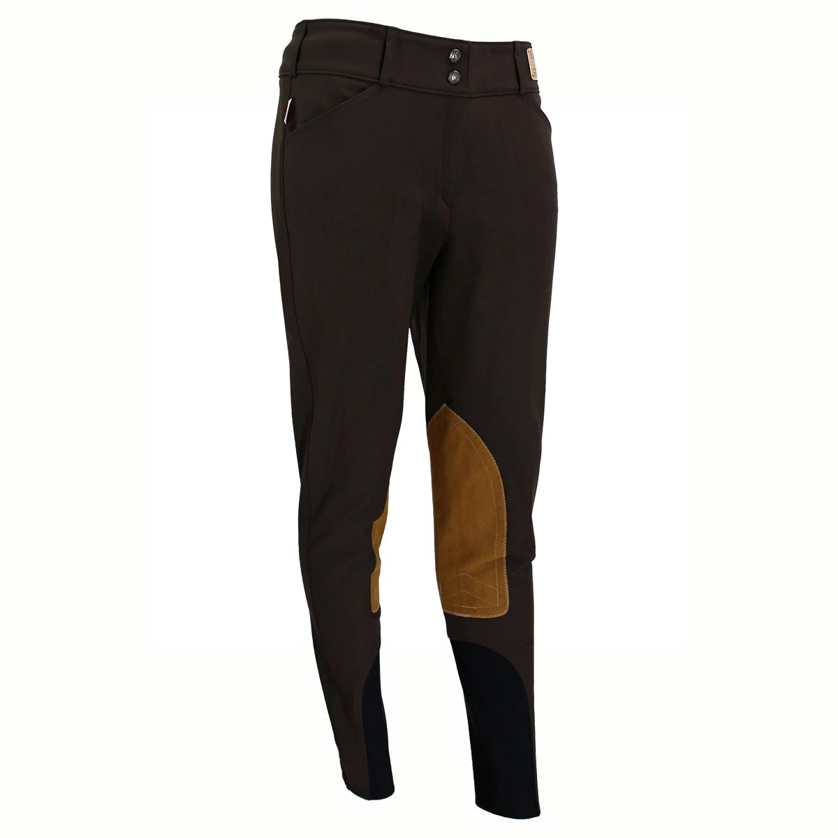 Tailored Sportsman Brown Knee Patch Ladies Breech - Image 2