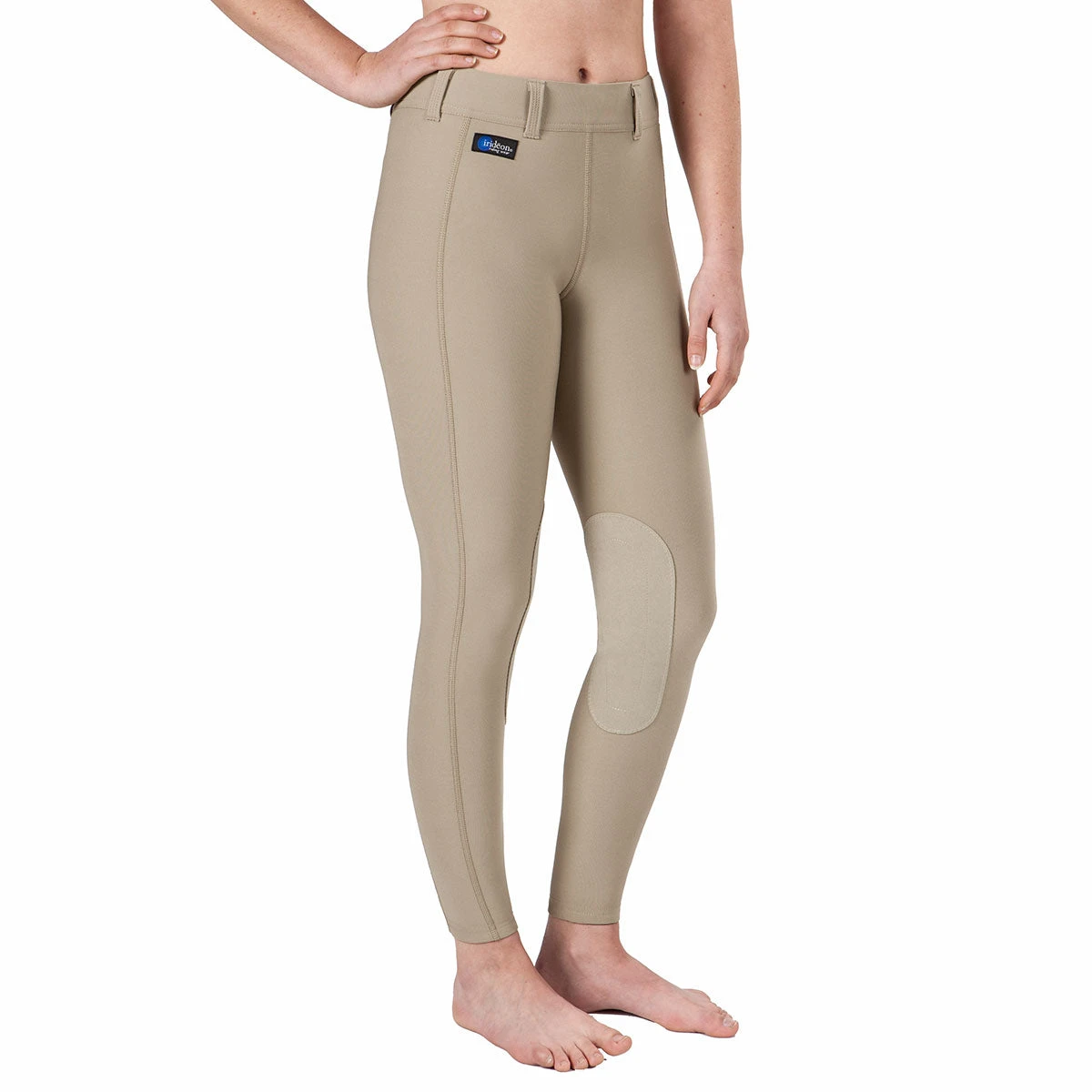 Irideon Issential Knee Patch Girls Riding Tights - Image 2