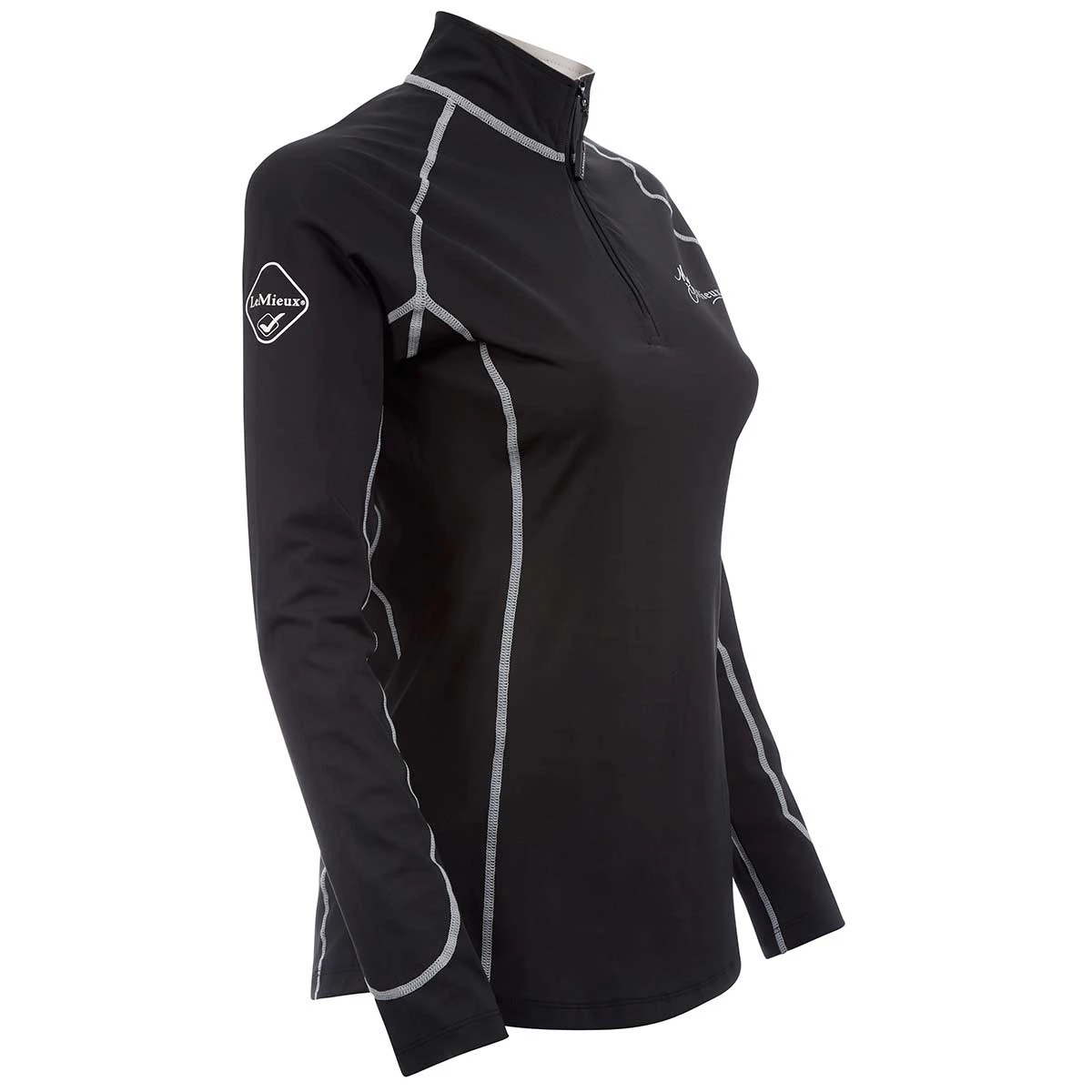My LeMieux Base Layer Ladies Quarter Zip - Image 12