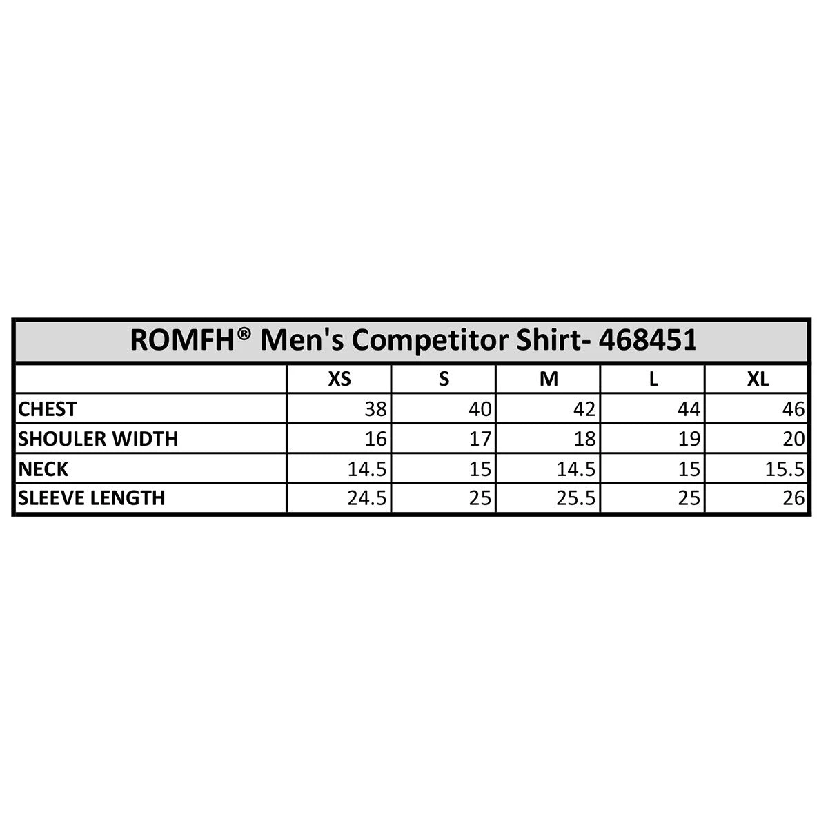 ROMFH Competitor Long Sleeve Mens Show Shirt - Image 2