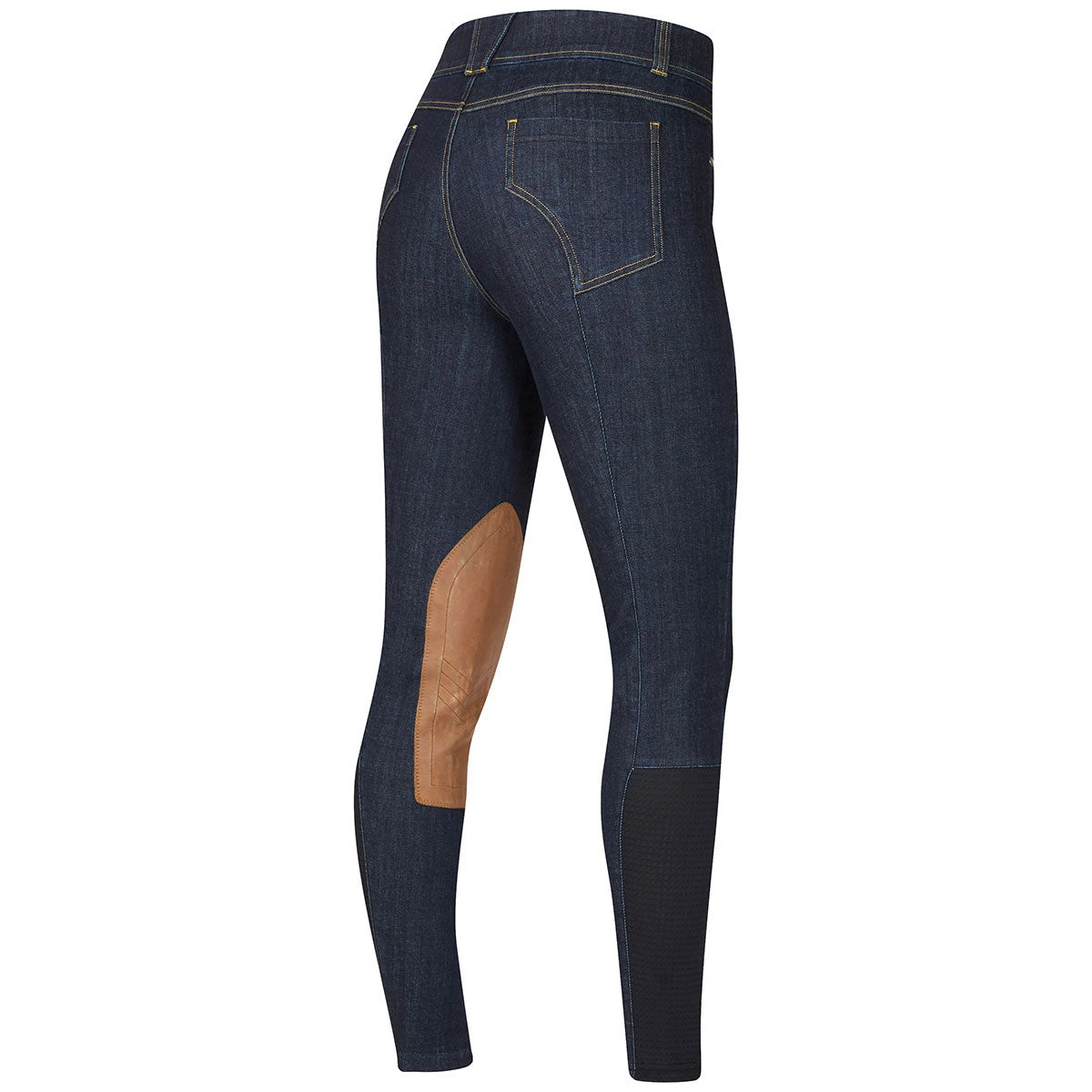 Kerrits Stretch Denim Knee Patch Ladies Breech - Image 4