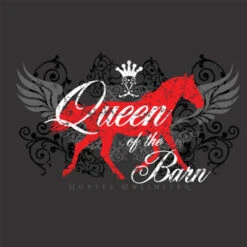 Queen Of The Barn Ladies Tee