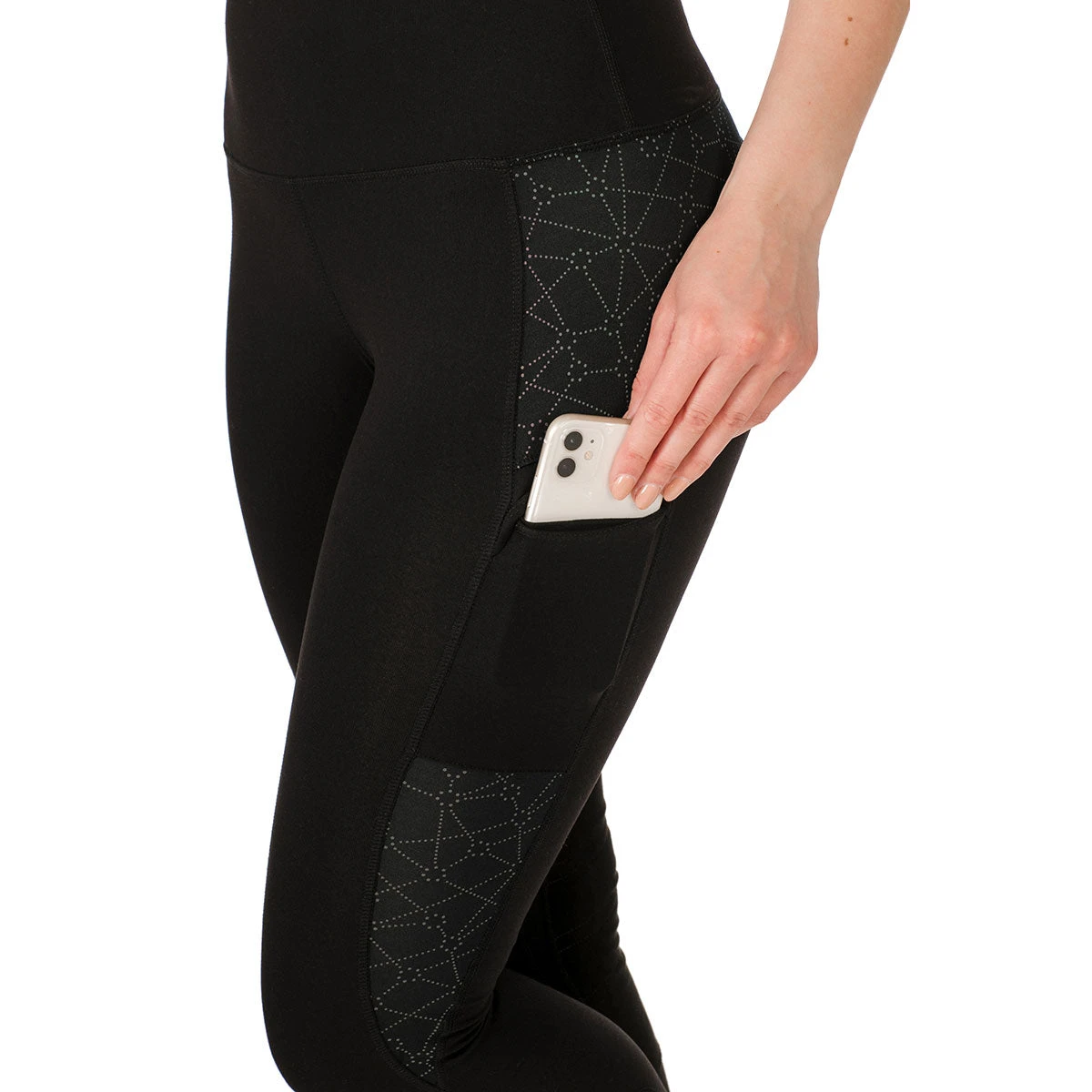 Horseware Ireland Horseware Aveen Reflective Knee Patch Ladies Tights - Image 3