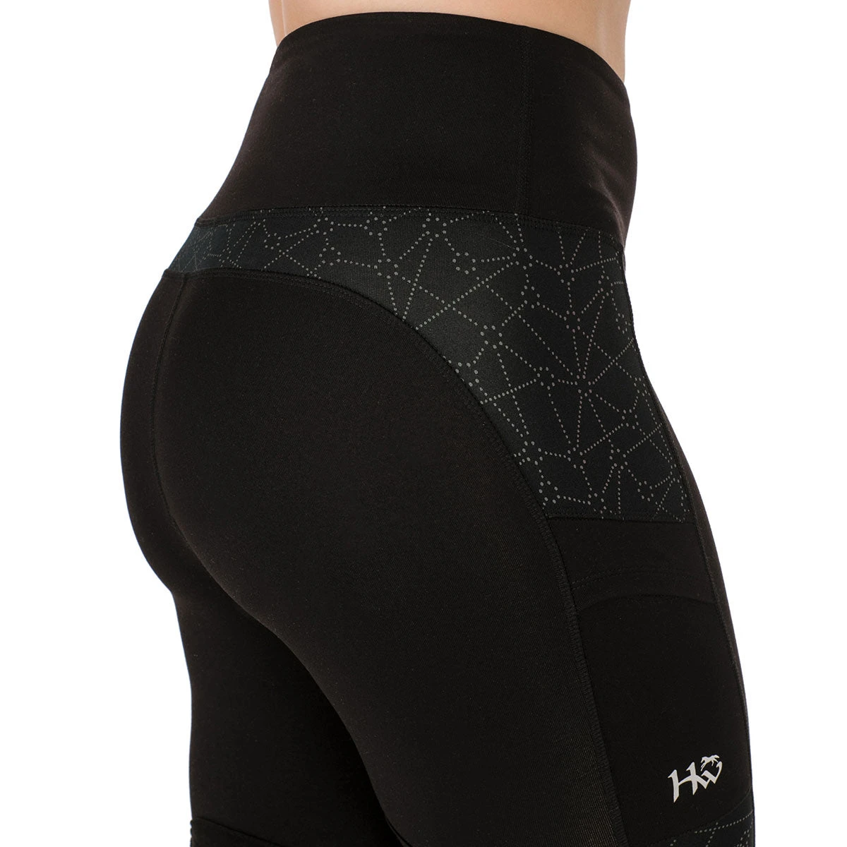 Horseware Ireland Horseware Aveen Reflective Knee Patch Ladies Tights - Image 4