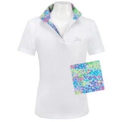 RJ Classics Sadie Jr. 37.5 SS Girls Show Shirt - Preppy