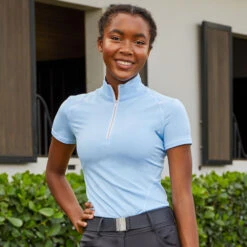 RJ Classics Winnie Short Sleeve Ladies Quarter Zip